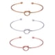 thumbnail image 5 of Jumpingount de metal Adorno de muñeca Brazalete de mujer Pulseras Brazalete Oro rosa Type3 NO3, 5 of 6