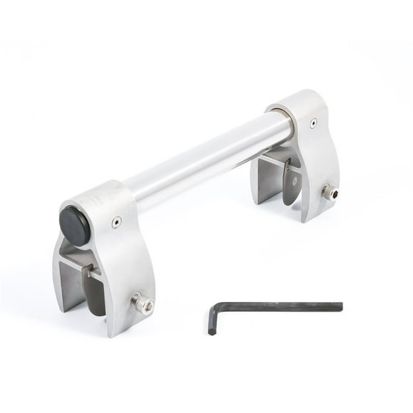 Camco Marine Support de Barbecue 58197 Kuuma; Convient aux Grilles Kuuma; Réglable de 1,4 Pouce à 0,75 Pouce; Acier Inoxydable et Aluminium; avec Emballage en Anglais/français