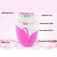 thumbnail image 3 of Cortadora de pelo eléctrica cortadora de pelo recargable inalámbrica para mujer velocidad suave de 2 velocidades para piernas para mujer ANGGREK Otros, 3 of 7