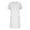 White, variant on HBBIKVI Patch Pocket T-Shirt Dress for Women Casual Short Sleeve Mini Dress with Round Neckline and Relaxed Fit for Everyday Comfort