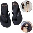 thumbnail image 3 of Flip Flops Thick Non-slip Fashion Beach Sandals Summer Slippers for Woman & Lady, 3 of 10