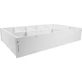 thumbnail image 3 of KAKOWELY money saving organizer Cash Drawer Tray with Coin Organizer Money Tray Cash Insert Tray Portable Currency Compartment Storage Box Organizer for Bill Currency, 3 of 5