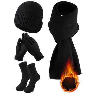 FZ FANTASTIC ZONE Unisex Warm Knit Fleece Hat, Scarf & Glove  display picture 3