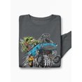 thumbnail image 3 of Rat Fink Big Wheels Sweatshirt Men -T-Line Designs, Male 3X-Large, 3 of 4