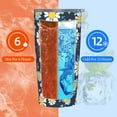 thumbnail image 6 of Daisy Flowers Tumbler 20oz Floral Stainless Steel Insulated Tumblers with Lid and Straw Spring Travel Coffee Mug Tea Wine Cups Water Bottle Sport Gifts for Women, 6 of 6