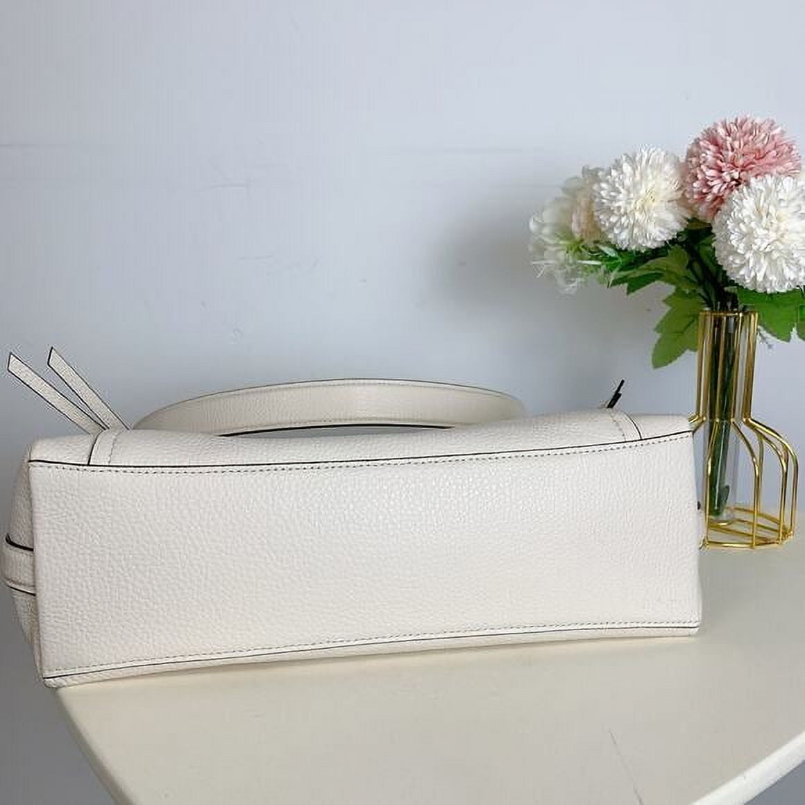 Coach Marlon Leather Hobo Shoulder Purse - #F79994 - Chalk Coach Marlon Leather Hobo Shoulder Purse - #F79994 - Chalk