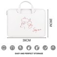 thumbnail image 2 of Bolsa para portátil apta para tamaño universal de 14,1 a 15,4" (MAC nuevo 16") - Bolsa protectora para el hombro, 2 of 5