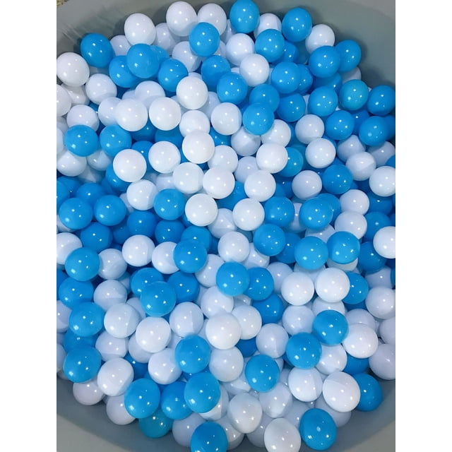 Bolas de océano engrosadas, bolas de olas, parque infantil, piscina de bolas de colores llena de bolas de juguete de plástico PE, 5/7/8 cm, 100 piezas