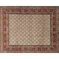 thumbnail image 1 of Ahgly Company Machine Washable Indoor Rectangle Traditional Red Brown Area Rugs, 8' x 10', 1 of 7