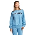 thumbnail image 1 of Jockey Women's Unwind Lounge Crew Sweatshirt, 1 of 8