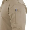 thumbnail image 5 of Propper Men’s I.C.E. Performance Long Sleeve Polo Shirt-Silver Tan,Sizes Upto 8XL, Breathable, Moisture-Wicking, Pen Pocket, Sunglass Loop, 5 of 8