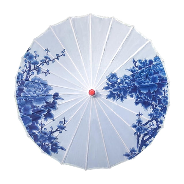 de parasol chino hecho a mano a prueba de lluvia, de sol, de papel engrasado Estilo B jinwen sombrilla china