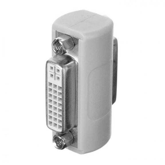 JSER DVI 24 5 Female to DVI 24 5 Female VIDEO Converter Adapter 180 degree extender