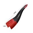 thumbnail image 3 of 3-in-1 Multifunctional Shovel Clip, Detachable Spatula Tongs, Silicone, for Grilling Cooking, Black/Red, Easy Clean, Practical, 3 of 8