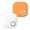 1 White 1 Orange, variant on Mini Key Tag Finder Anti Lost Reminder Smart Tracker For Tracker For Child Wallet ,Providing Reminders At Any Time