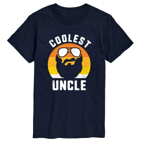 Instant Message - Coolest Uncle - Men's Short Sleeve Graphic T-Shirt