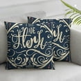 thumbnail image 3 of nygtbtfer Spring Pillow CoversEucalyptus Leaves Truck Bless This Home Set of2 Welcome Decorative Throw Pillows Cases Outdoor Decor for Couch Living Room White, 3 of 7