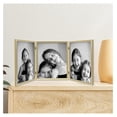 thumbnail image 4 of 11480T Antique Bead 8x10 Hinged Triple Picture Frame (11480T), 4 of 5