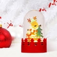 thumbnail image 4 of Lámpara de linterna de Navidad Sunnimix Luz de noche para Decoración del hogar Alce, 4 of 8