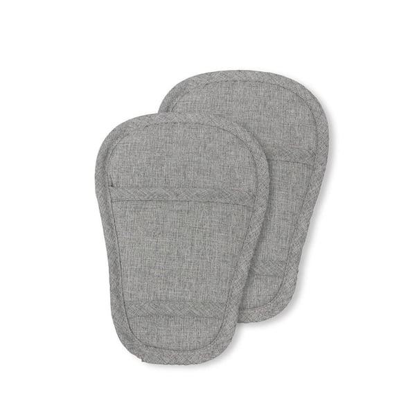 SeedFuture Cubiertas para Correas de Silla de Auto para Bebé, 2 Piezas, Gris