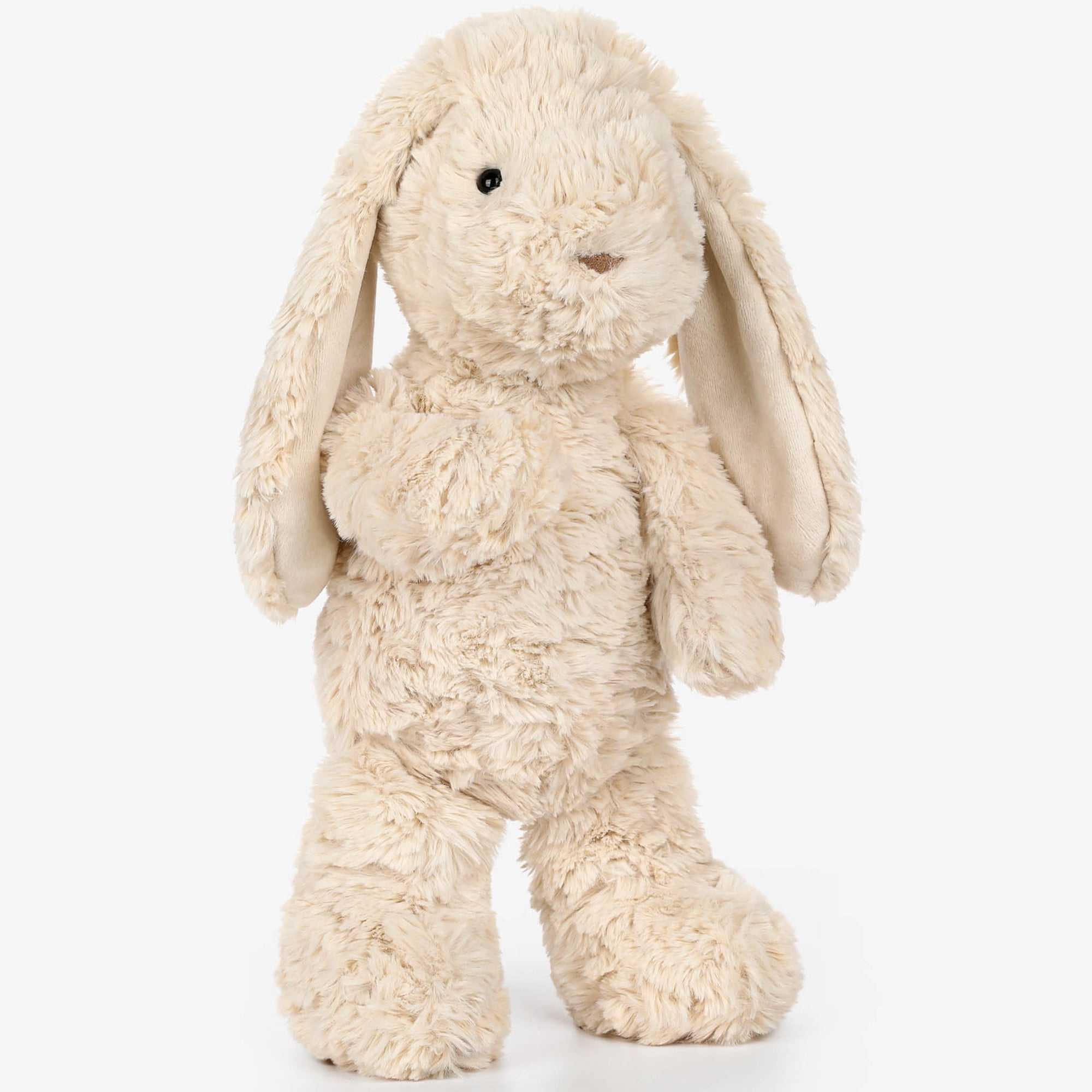 McHugs: Forest Series - Nina Rabbit - 9.8" Light Brown Stuffed Animal Plush, Soft Weighted Cuddle Toy, Cozy Comfort Play Companion, Baby-Toddler-Kids