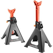 BENTISM Jack Stand 6T (13000 lbs) Capacity Steel Adjustable Car Lifting Jack Stands with Double Locking for SUV MPV Sedan 1 Pair