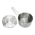 thumbnail image 2 of 1.5L Camping Pot, Tick Signes Pliage Poignée 1.5L Camping Bento Pot pour l'Extérieur, 2 of 8