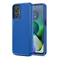 thumbnail image 2 of Intact Series Case Hybrid 2in1 Hard PC & TPU Rubber Sturdy, durable outer shell Cover for Motorola Moto G Play 4G (2024) , Reflex Blue, 2 of 7
