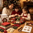 thumbnail image 6 of 3D Fabric Poke Wreath DIY Kit, No-Sew Christmas Craft for Adults, Holiday Door Decor & Wall Hanging, 6 of 8