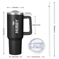 thumbnail image 3 of 1pc Gift for wife 40oz Tumbler with Straw & Handle - Insulated Stainless Steel Cup | Holiday Gift for Man Women (Christmas, Valentine's, Birthday), 3 of 5
