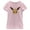 Light Pink, variant on Girl's Pokemon Eevee Face Graphic Tee Light Pink Medium