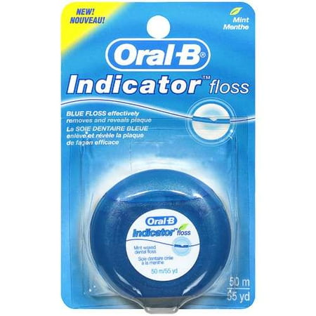 Oral-B: Indicator Floss Mint Waxed Floss, 165 ft
