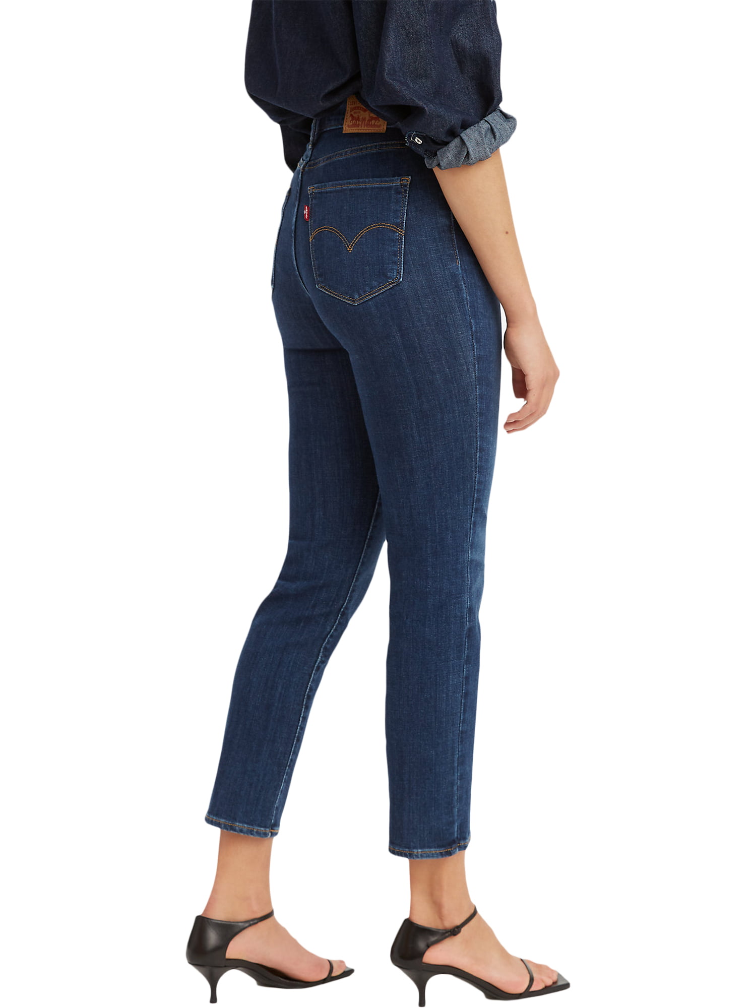 Levi's Original Women's 724 High-Rise Straight Cropped Jeans 
