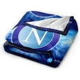 thumbnail image 2 of Stemma Napoli Calcio 2017 Fleece Blanket, Very Soft Microfiber Flannel Blanket for Couch Warm and Cozy for All Seasons, 2 of 6