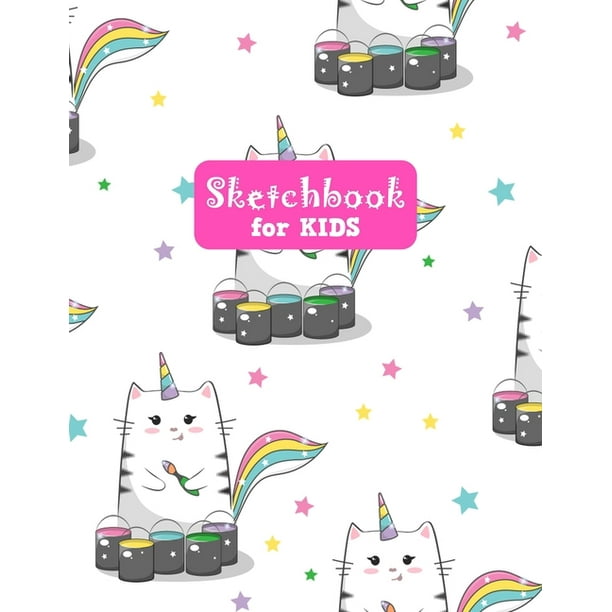 Sketchbook for Kids Unicorn Pretty Unicorn Large Sketch 