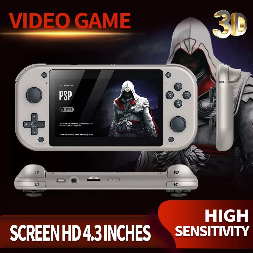 New M17 handheld TV game console box 4K HD