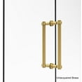 thumbnail image 1 of Allied Brass  12-inch Contemporary Back to Back Shower Door Pull with Grooved Accent, 1 of 2