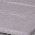 thumbnail image 2 of Noa Canapé Sectionnel en Tissu Convertible avec Pouf - Gris Clair, 2 of 8