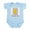 Sky Blue, variant on CafePress - French Fry Bodysuit - Baby Light Bodysuit, Size Newborn - 24 Months