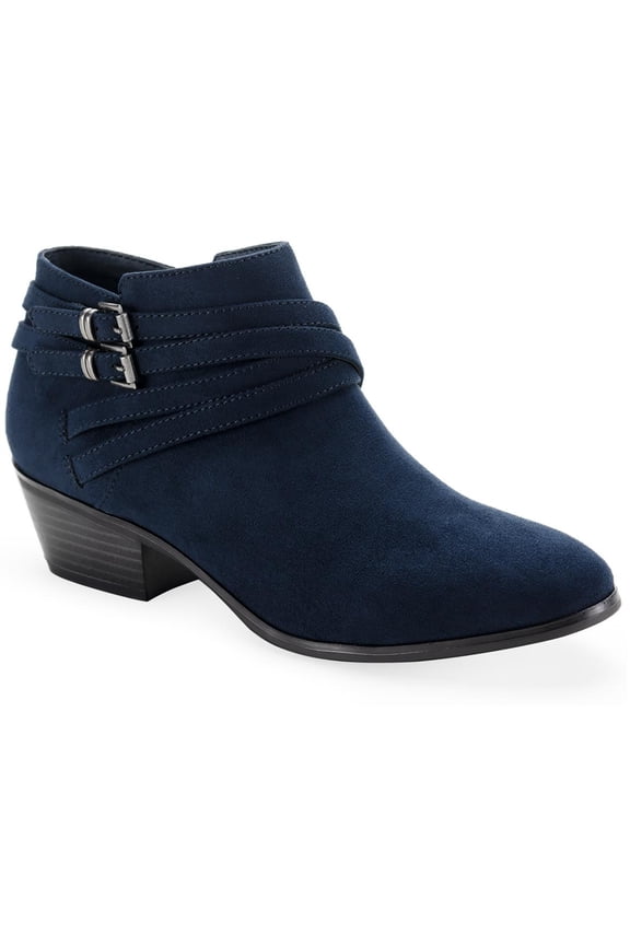 Womens Willow Zipper Ankle Boots