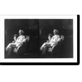 thumbnail image 2 of Historic Framed Print, [Samuel Clemens, full-length portrait, seated, facing left, smoking pipe], 17-7/8" x 21-7/8", 2 of 9