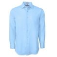 thumbnail image 4 of Men's Berlioni Solid Button Up Spread Collar Work Long Sleeve Dress Shirt, 4 of 5