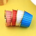 thumbnail image 3 of Moldes grandes para maffin, moldes para cupcakes enrollables, moldes para pasteles dorados y plateados, moldes para hornear maffin, 3 of 3