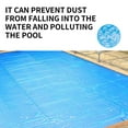 thumbnail image 7 of Solar Pool Cover, 8ft Round Cover for Inflatable Above Ground Pools, Waterproof Dustproof Protective Blanket, Hot Tub Protective Cover Durable Reusable (Blue), 7 of 7
