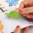 thumbnail image 3 of Cuadros Decorativos 10 piezas DIY ronda diamante pintura niño piña pegatinas de dibujos animados herramienta Manual DQrwqpou embutido en tela, 3 of 6