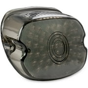 Krator Smoke Integrated LED Taillight w/ Turn Signals Compatible with 2006-2007 Harley Davidson Street Rod - VRSCR