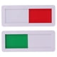 thumbnail image 1 of ColoMX 2pcs Privacidad Abierto Signo abierto Abra la señal de puerta cerrada Indicador de la puerta en blanco Signo de la oficina, 1 of 8