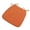 Orange, variant on Pakyozj Chair Pads for Dining Chairs with Ties, Seat Cushions for Kitchen Chairs Farmhouse, D-Shaped Dining Room Chair Cushions Non Slip, Thick Washable Chair Cushion Pads 16*16in