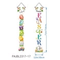 thumbnail image 4 of Easter Decorations Banner Porch Sign Welcome Hanging Front Door Decor Happy, 4 of 4