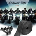 thumbnail image 1 of Kenally Cinta de escape 15m Cinta de aislamiento térmico 10 Cable de metal Lazos de bloqueo Cinta ignífuga para automóvil de motocicleta Vehículos, repuestos y accesorios Mis No.1 Kenally VI008596-01, 1 of 1